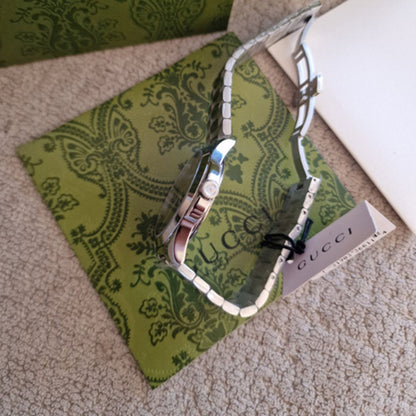Gucci G-Timeless Silver & Grey Tone Watch