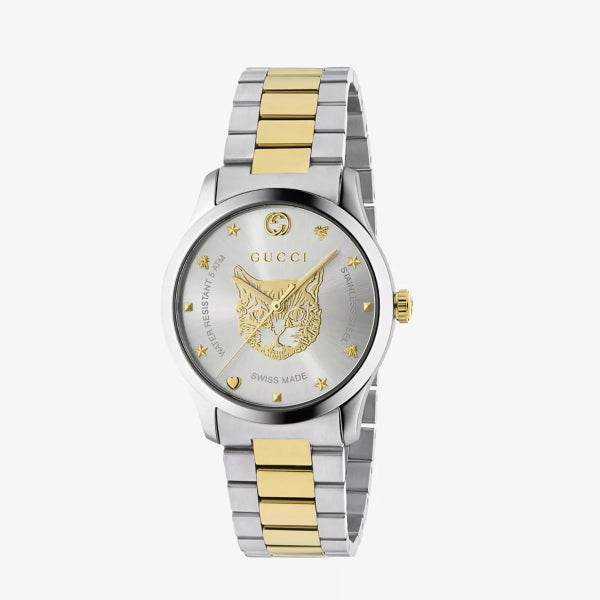 Gucci G-Timeless 'Mystic Cat' Motif Watch