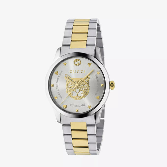 Gucci G-Timeless 'Mystic Cat' Motif Watch